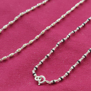 Pure Silver Finest Tulsi beads