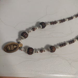 Pure silver Tulsi beads