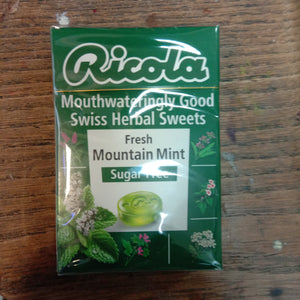 Ricola Swiss Herbal Sweets Fresh Mountain Mint 45g