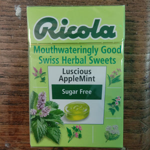 Ricola Swiss Herbal Sweets Luscious AppleMint 45g