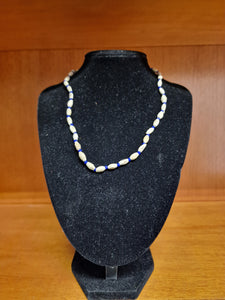 One Round Neckbeads with coloured bead (Various Colours)