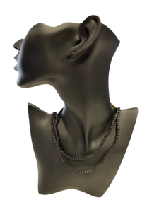 Plain Black Tulasi Neckbead