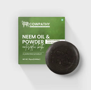 Cowpathy - Neem Oil & Powder 75g (Antiseptic Bath)