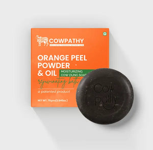 Cowpathy - Orange Peel Powder and Orange Oil 75g (Beautifying Bath)