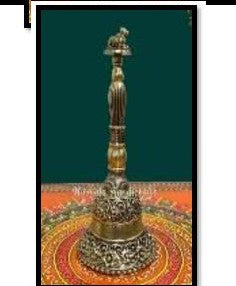 Brass Nandi Hand Bell(UXJ)
