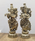 Brass Radha Krishna Pair