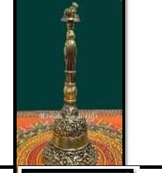 Brass Nandi Hand Bell(SZAI)
