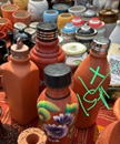 Clay Bottle
