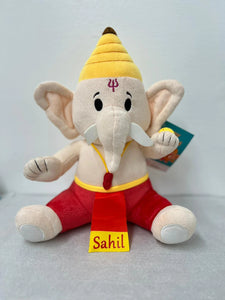 Baby Ganesh Plush Soft Toy Medium 10"