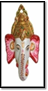 METAL GANESHA MASK