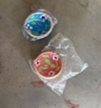 Clay Diya Round Painted
