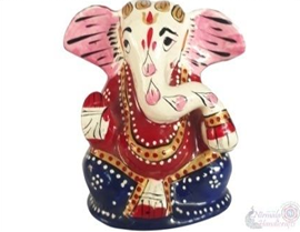Metal Modern Ganesha Enamel 2.5"