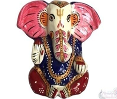 Metal Kan GaneshaEnamel 3"