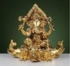 Ganesha Sitting on Elephant Head