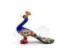 Enamel Walking Peacock Chamki