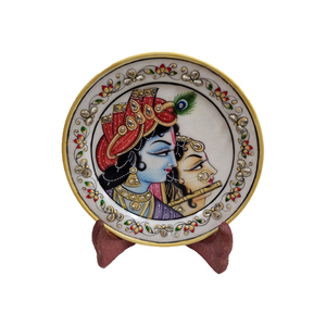 Radha Krishna Plate