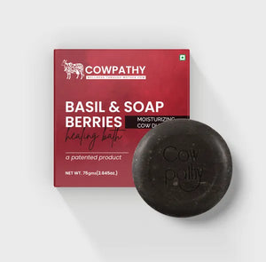 Cowpathy - Basil and Soap Berries 75g (Healing Bath)