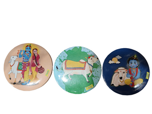 Fridge magnet (Gopal blue/Radha Krishna)