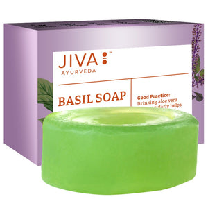 Basil Soap by Jiva Ayurveda