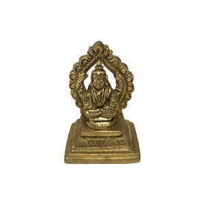 3" Brass Lakshmi