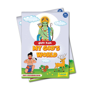 Sakhyam Colouring Book: My God’s World Sri Ram