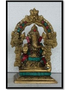 Brass Frame Pawti Ganesha