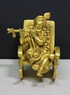 Brass Krishna On Rocking Chair