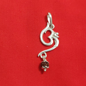 Pure Silver Rudraksh Pendant