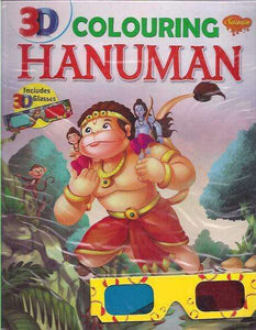 3D Colouring Hanuman