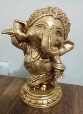 Brass Dancing Ganesh(48)