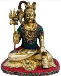 Brass Shiva Statue w/o Stone(33)