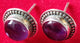 Silver/Semi Precious Stone Stud