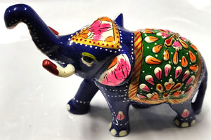 Metal Animal Hand Painted Statues/Murtis (Various Designs)