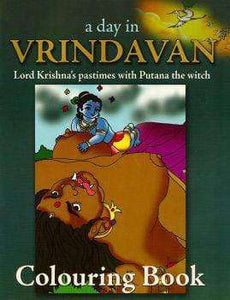A Day In Vrindavan Colouring Book