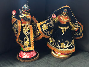 Radha-Krsna Deities (Various Sizes)