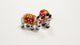 Metal Animal Hand Painted Statues/Murtis (Various Designs)