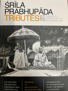 Srila Prabhupada Tributes 18AUG2014