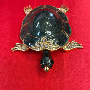 Metal Decorated Tortoise