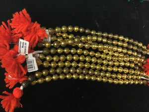 Gold Counter Beads
