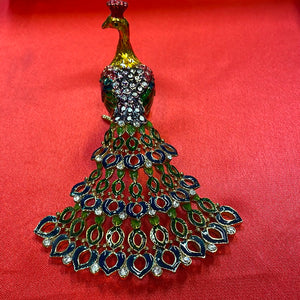 Metal Decorated Peacock