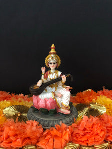 Saraswati Deity 6" Murti