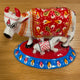 Metal Animal Hand Painted Statues/Murtis (Various Designs)