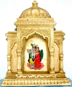 Radha Krishna 9" Temple