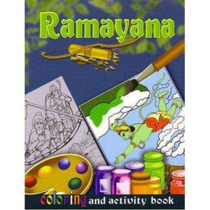 Ramayana: Coloring and activity book